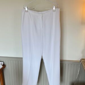 Pendleton White High-Rise Straight Leg Pants